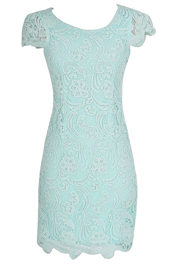 mint pencil dress